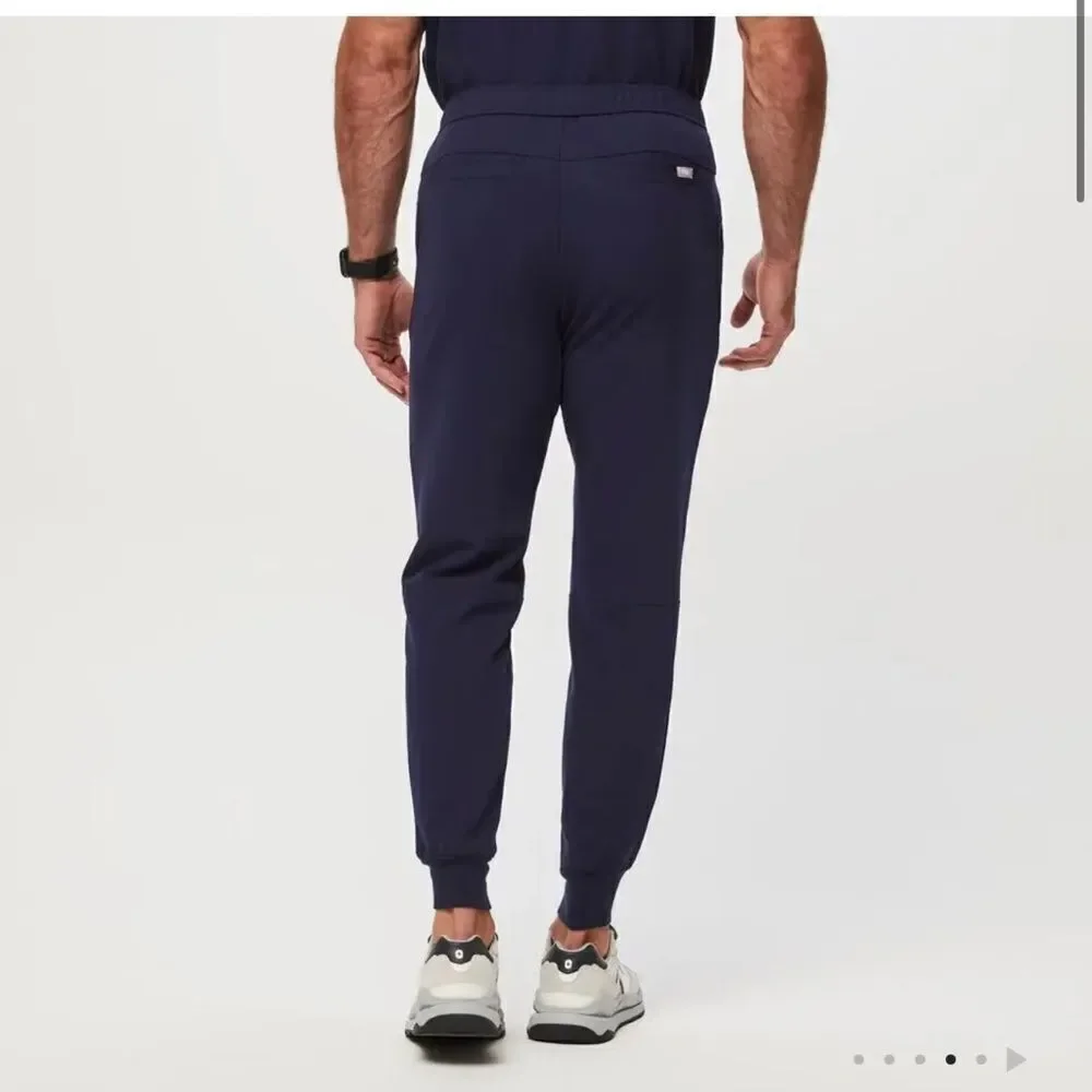Figs Tansen Men’s Jogger Scrub Pants Navy Blue Size Small Tall